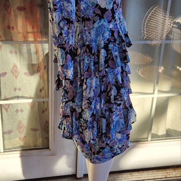 GOURGUES 1980's E.D. MICHAELS DRESS - Picture 2 of 10